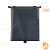 Parasol Enrollable de Malla de Nailon Personalizado para Coche, 40*45CM, Protector Solar Anti-UV para Ventana, Accesorios Interiores para Coche