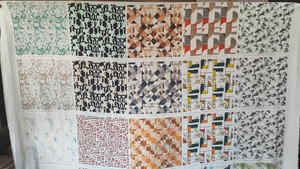 Tela de Algodón Estampada Digital con Diseños Modernos y Botánicos para Prendas de Vestir, Decoración del Hogar y Manualidades - Product Image 4