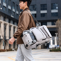 Sac de voyage multifonctionnel de haute qualité HAIBOWY, léger, durable, résistant à l'eau, sac à dos de sport décontracté avec USB