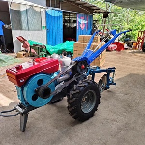 Motoculteur agricole avec charrue à disques, motoculteur à 2 roues, motoculteur de ferme, mini-tracteur manuel - Product Image 3