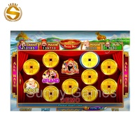 Plateau de jeu God of Wealth IGS (quantité minimale de commande 1 pièces) prix d'usine-plateau de jeux à thème chinois IGS avec étui bleu pour machine d'amusement