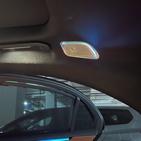 Untuk Mercedes Benz S W223 Series Auto Full-range Speaker atap 64 warna Speaker langit-langit atap lampu sekitar lampu klakson langit-langit mobil