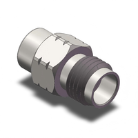 ZCOM Résistance de terminaison coaxiale RF de 1W, 1,85 mm, femelle, DC à 67 GHz, 50 Ohms, pour test de micro-ondes