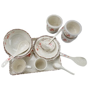 Wuhe A5 Melamine Sakura Love Series Bowl Food Grade Drop Resistant Japanese Cherry Blossom Pattern Hotel Use - Product Image 2