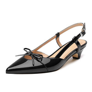 <span class=keywords><strong>รองเท้า</strong></span>ผูกโบว์น่ารักสำหรับผู้หญิง<span class=keywords><strong>ส้น</strong></span>เตี้ยกลางแจ้งลายลูกแมวขนาด3.5ซม. <span class=keywords><strong>รองเท้า</strong></span>แบบสวมน้ำหนักเบากันลื่นออกแบบได้ตามต้องการ - Product Image 2