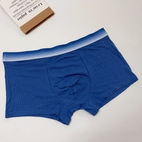 Caleçons Boxers Homme en Modal, Dégradé, Ceinture Haute Élasticité, Doublure Thermique, Entrejambe Antibactérien
