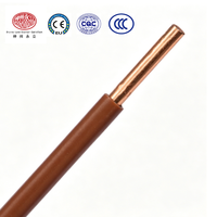 Cable Eléctrico SZYL H07V-U CE, Ignífugo, con Núcleo de Cobre, Aislamiento de PVC, Un Solo Núcleo, 16 AWG, 700V, para Edificios Residenciales