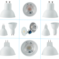 Ampoule LED non assemblée GU10 GU5.3 MR16 B22 E27 SMD 5W 7W 9W Chaud Ra80 CRI 80 AC 85-265V Durée de vie de 50 000 heures Économie d'énergie