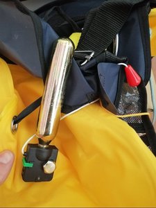 33g Kohlendioxid zylinder zum Aufblasen von Reit westen Automatisch aufblasbare 33g <span class=keywords><strong>CO2</strong></span>-Patrone - Product Image 2