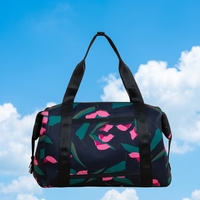 Outdoor Premium wasserdichte Carry all Reisetasche Custom Jasmine Neopren Gym Weekender Einkaufstasche für Frauen