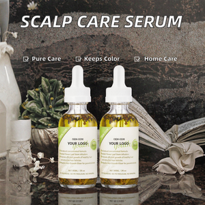 Soin du cuir chevelu professionnel en marque propre, traitement contre la perte de cheveux, formule concentrée, huile d'arbre à thé, romarin, menthe poivrée, cheveux - Product Image 2