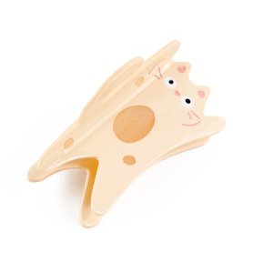 Pince à cheveux unisexe en acétate en forme de chat, motif dessin animé, emballage kawaii, pour filles, en stock - Product Image 1