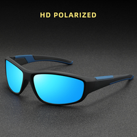 Lunettes de soleil sport polarisées, protection UV400, monture PC légère, lunettes de sport pour le cyclisme, la course à pied, la pêche, la conduite, hommes et femmes