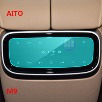 Protection d'écran en verre AGC japonais 9H de qualité AAA pour voiture, anti-rayures, anti-traces de doigts, 2.5D, 0.3mm, pour AITO M9/M7/M5