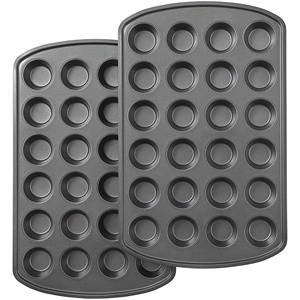 Moule à gâteau de haute qualité à 24 cavités / Plaque à muffins / Moule à gâteau en silicone antiadhésif - Product Image 5
