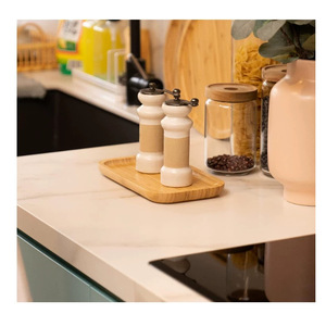 Solid Wood Serving <b>Tray</b> Rectangular Eco Friendly For Coffee <b>Tea</b> Breakfast Dessert Use - Product Image 5