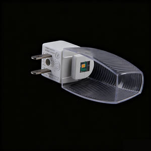 Luce Notturna LED Moderna <span class=keywords><strong>con</strong></span> <span class=keywords><strong>Sensore</strong></span> di <span class=keywords><strong>Movimento</strong></span>, Spina USA, Accensione/Spegnimento Automatico dal Tramonto all'Alba, <span class=keywords><strong>Lampada</strong></span> da Parete per Scale e Camerette - Product Image 4