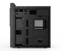 Boîtier de bureau pour travail artisanal, tour de PC avec poignée, ATX exquis, panneau en acier, cadre de Support, carte VGA, 320 mm