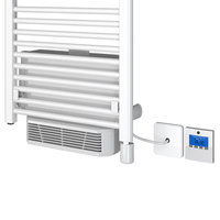 Sèche-serviettes mural électrique blanc de qualité Bode Wholesale avec ventilateur pour salles de bain