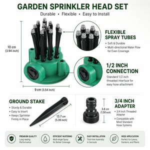 360 Degree Garden Automatic Multi Head for Greenhouse and Agricultural Farm <b>Irrigation</b> - Product Image 2
