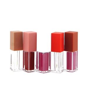 DN Empty Lip Gloss <b>Tubes</b> Square <b>Plastic</b> 5ml Customizable Logo Printable Cosmetic Packaging Material - Product Image 5