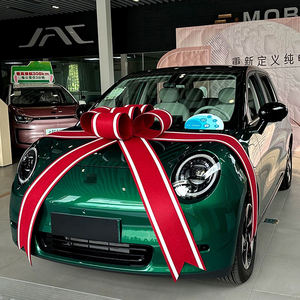 Gros personnalisé extérieur énorme rouge Super arcs Promotion gros cadeaux arc noël géant voiture arc décoratif - Product Image 3