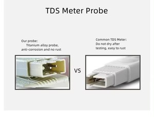 Pengukur TDS 2 in 1 TDS-3 TDS/TEMP Profesional, penganalisis kualitas air Multiparameter untuk akuarium air minum - Product Image 3