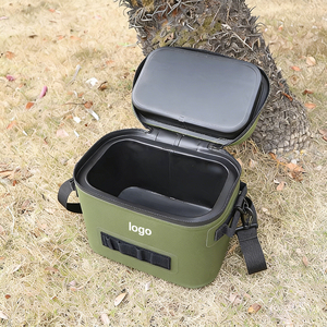 Mochila Térmica Gelada de Luxo Verde de Boa Qualidade Direto da Fábrica, com Logotipo Personalizado, Impermeável, Estilo Moderno, 15L-20L para Armazenamento de Alimentos - Product Image 1