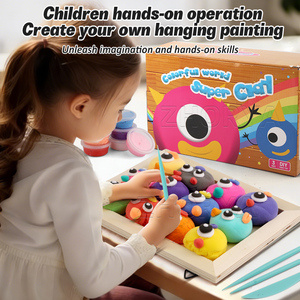 Ensemble de pâte à modeler super légère à séchage à l'air libre Zhorya, 24 couleurs, non toxique, pour enfants, kit de pâte à modeler DIY - Product Image 2