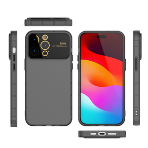 Nuovo popolare grande finestra tpu pc custodia per <span class=keywords><strong>iphone</strong></span> 15 <span class=keywords><strong>14</strong></span> 13 12 11 pro max custodia della <span class=keywords><strong>fotocamera</strong></span> - Product Image 2
