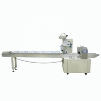 Machine d'emballage horizontale continue pour sucettes, barres chocolatées, glaces, légumes et aliments, avec emballage en papier et scellage continu