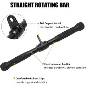 ProCircle Solid Steel Kabelmachine Accessoires Triceps Pull Down <span class=keywords><strong>Attachment</strong></span> Kabel Accessoires voor Gym Gewicht Fitness - Product Image 5