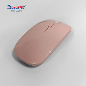 Souris optique sans fil 2,4 G USB plate ergonomique à 4 boutons avec roues en caoutchouc de haute qualité, couleur noire, livraison rapide pour <span class=keywords><strong>Mac</strong></span> - Product Image 4