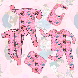 2026 Valentinstag Baby Bambus Strampler mit Reißverschluss CPC REACH CE Zertifiziert Kinder Pyjamas Schlafanzug - Product Image 2