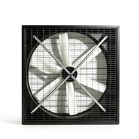 Ventilateur axial anti-corrosion FRP 54 pouces pour la ventilation, la désodorisation et l'évacuation des gaz dans les vergers, les fermes, les restaurants et les industries