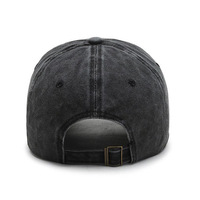 Gorra de Béisbol Deportiva Unisex de Algodón Lavado, Estilo Vintage, con Visera Curva, Color Liso, con Logotipo Personalizado, para Primavera/Verano