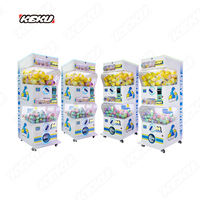 Machine à capsules Gachapon de style japonais KEKU, machine de jeu à monnayeur pour jouets en capsule, taille des capsules 40-75mm