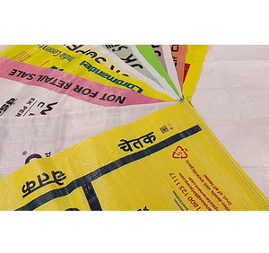 Sacos de Polipropileno Tejido PP Antiestáticos Blancos de Alta Calidad con Patrón Liso para Semillas, Granos, Arroz, Harina, Duraderos para Agricultura - Product Image 1