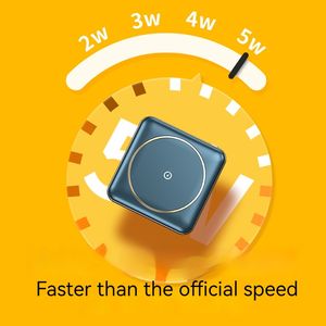Nouvelle arrivée Mini <span class=keywords><strong>Portable</strong></span> magnétique sans fil Power Bank Verser téléphone Power Station 5000mah chargeur rapide Powerbank pour téléphone - Product Image 3