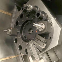 Tour CNC à lit incliné robuste DL DL-25MH, mono-broche, 3 axes, centre de tournage horizontal automatique, commande FANUC, 12 outils