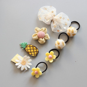 8 pcs/lot bébé filles cheveux accessoires ensemble cadeau épingles à cheveux couronne nœud papillon enfants pinces à cheveux Q-2228 - Product Image 6
