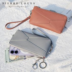Bolso de Mano para Mujer Pierre Loues, Verde Oscuro, 6 Pulgadas, con Cierre, Correa y Espacio para Teléfono, Impermeable, para Uso Diario - Product Image 2