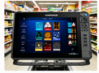 Localizador de Peces Lowrance HDS 12 PRO para Costas y Alta Mar con Transductor