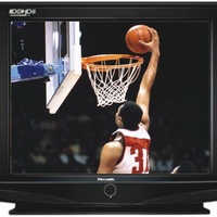 Fourniture directe d'usine Tube d'affichage TV CRT 21 pouces LED rétro-éclairé résolution 1080p Support d'écran large Interface A/V Composite TV
