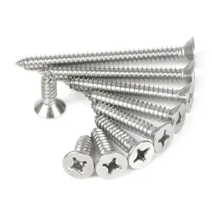 Cross Round Head Feeder Machine Jack Plastic Jars Dry Wall Chicago Screw Self Tapping Screws With Zinc Plated