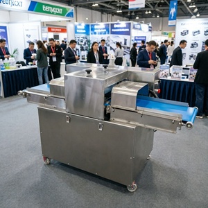 Máquina Cortadora de Carne de Grado Profesional, Automática, Industrial, Eléctrica, para Cortar Carne Fresca, para Uso en Cocinas Centrales - Product Image 2