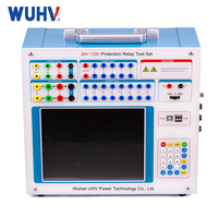 Probador de Protección de Relés de Seis Fases Multifuncional con Microcomputadora UHV-1201