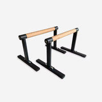 Support de poussée Barres de poussée en bois Parallettes en bois Poignée de poussée Supports de barre parallèle Grip pour hommes