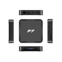 Nuevo P7 Smart TV Box Dual Wifi Media Player HD Dispositivo de memoria de hasta 4 + 32GB TV Box