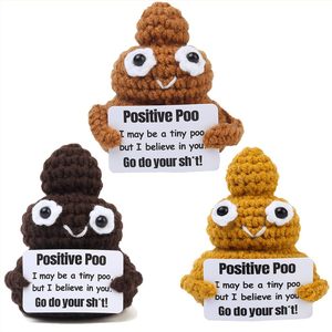 Crochet Poop Plush Toy Washed Super Soft <strong>Funny</strong> Gag <strong>Gift</strong> <strong>for</strong> <strong>Brother</strong> Dad Friends Teen Boys PP Cotton Stress Relief Office Decor - Product Image 4